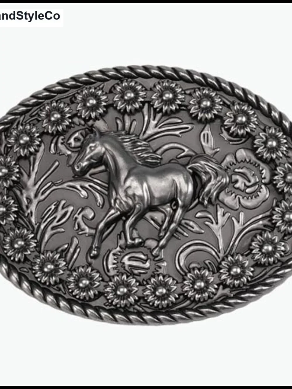 Western Belt Buckle for 1.5